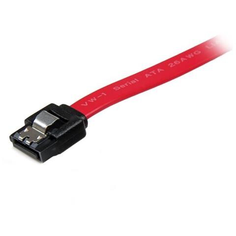 24" Latching SATA Cable - Straight M / M - Foto 1
